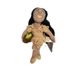 Creation Station Pocahontas Plush Doll Famous Be’an Collectible 11" Tag Attached